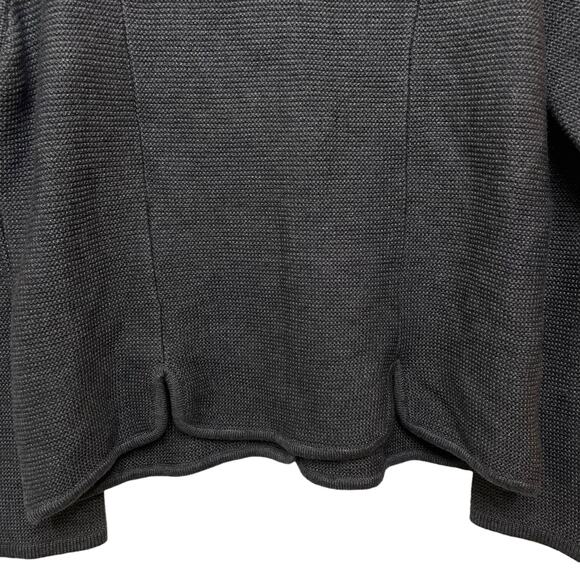 NEW Country-Line Trachtenmode Austrian Dark Gray Cardigan Sweater US 6 EU 42 - Picture 10 of 12